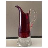 Ruby Flash Pitcher / Tankard