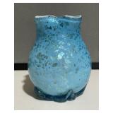 Blue Cased Vase