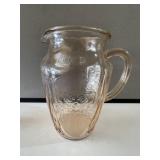 Pink Depression Pitcher