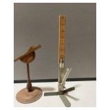 Shoe Stand & Vintage Sewing Hemmer