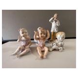 6- Bisque Figurines