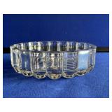 Heisey Dish with Flowers