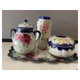 Japanese Porcelain Dresser Set