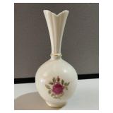 Lenox Vase w/ Roses