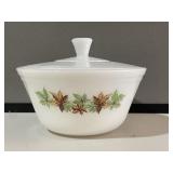Federal Glass Bowl with Lid