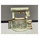 Wishing Well Pottery Planter