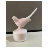 Fenton Rosalene Bird Art Glass