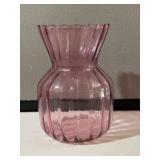 Pilgrim Cranberry Vase