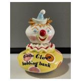 Coin Clown Bobbing Bank