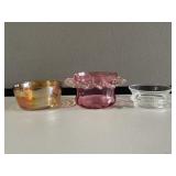 3- Glass Bowls