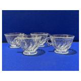 4- Fostoria Cups