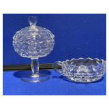 Fostoria Candleholder & Compote