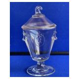 Early Pattern Footed Sugar w/ Lid