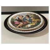 2 Portrait Plates & Rejoice Plate