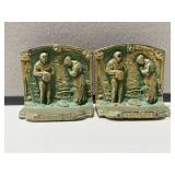 Pair of Brass Bookends