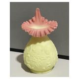 Fenton Burmese Vase