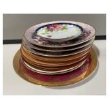 10- Assorted Decorative Plates