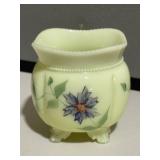 Uranium Glass Spooner / Custard