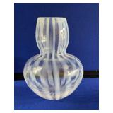 Opalescent Striped Vase