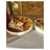2 Ceramic Apple Dishes