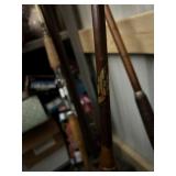 Antique Bamboo Fishing Rod