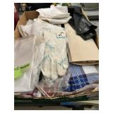Flat of Gloves & Handkerchiefs
