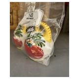 Large Hand Painted Salt & Pepper Shaker