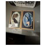 2 Wooden Postcards