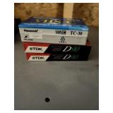 3 Vintage Blank Tapes