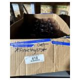 Set of Amethyst Wine Glasses