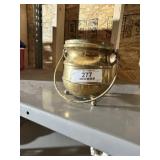 Brass Footed Pot