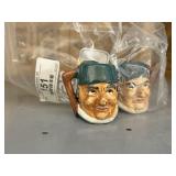 Toby Mugs Salt & Pepper Shaker