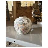 Floral China Vase