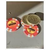 Vintage Casino Chips