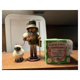 Steinbach Shephard Smoker Figure