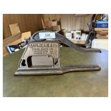 Hulman & Co. Tobacco Cutter