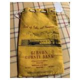 Gibson Count Bank Bag with 15 Kennedy Halves