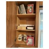 Cabinet of Spode Christmas Tree Accessories