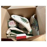 Spode Christmas Tree Linens & Misc.