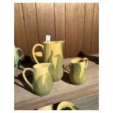 3 Shawnee Pottery Pitchers / Creamers