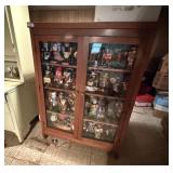 Antique 2 Door Display Cabinet