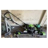 Set of Green Works Battery Tools