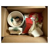 Box of Spode Christmas Tree Accessories