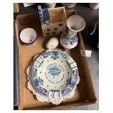 Flat of Misc. Collectible China