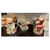 3 Spode Figural Teapots