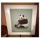 Charles Frace Signed Panda Print