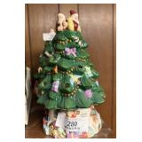 Spode Christmas Tree 2 Piece Candleholder
