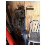 Antique Wall Mount Drill Press
