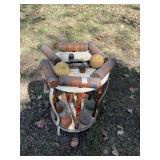 Unique Vintage Croquet Set