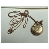 Hampton Antique Pocket Watch with Chain